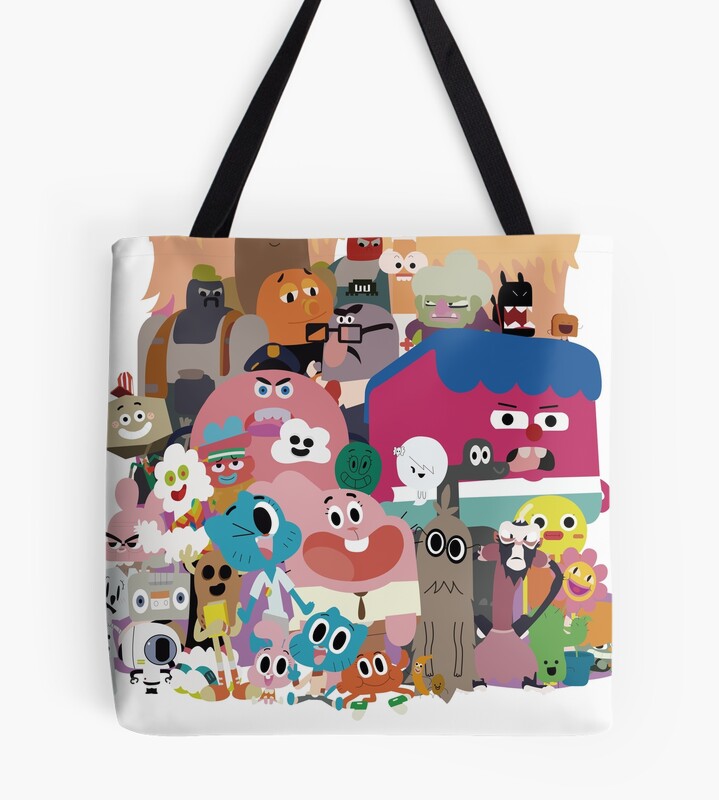 The Amazing World Of Gumball Vintage Tote Bag