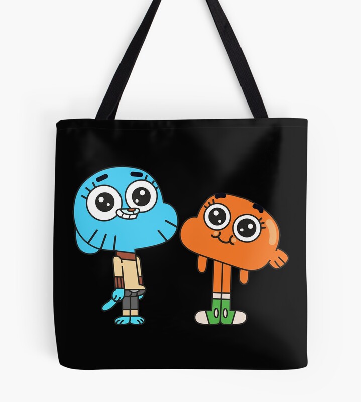 Gumball Darwin Cute Tote Bag