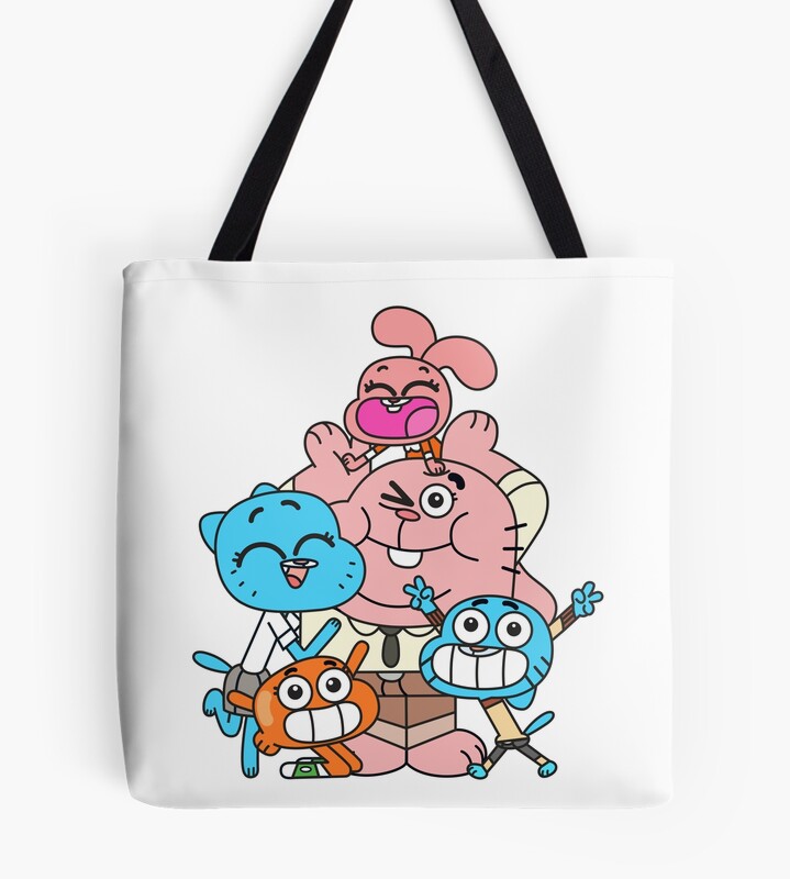 The Amazing World Of Gumball Hot Tote Bag