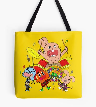 The Band The Amazing World Of Gumball Tote Bag
