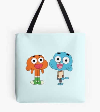The Amazing World Of Gumball Gumball And Darwin Tote Bag