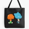 Minimal Gumball And Darwin Tote Bag