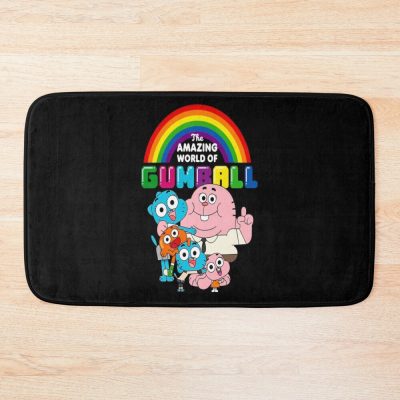 The Amazing World Of Gumball Rainbow Pride Bath Mat