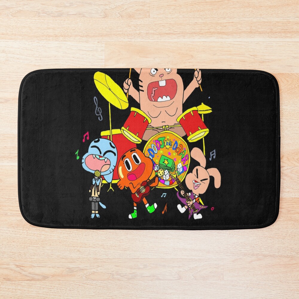 The Band The Amazing World Of Gumball Essential T Shirt Bath Mat
