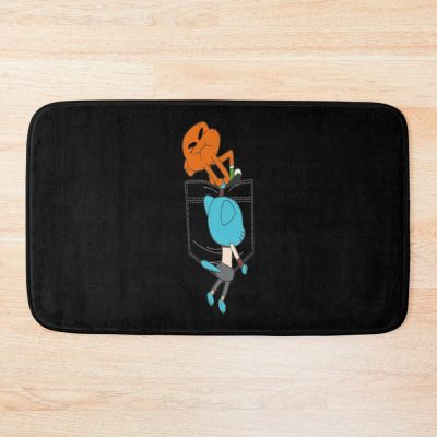 Funny Men The Amazing World Of Gumball Cute Men Women Bath Mat