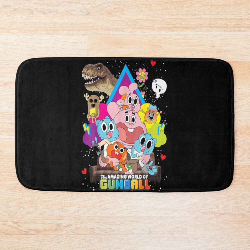 Amazing Cartoon Family Funny Cartoon Fan Art Bath Mat