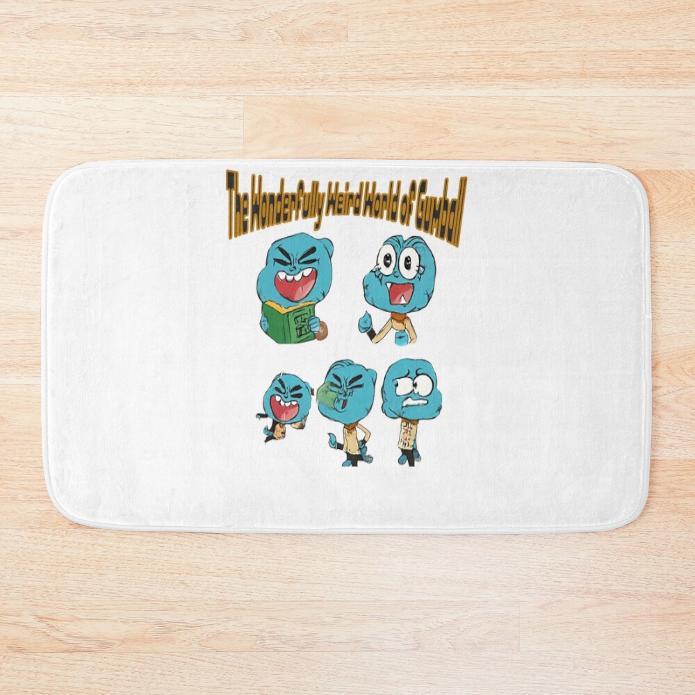 The Wonderfully Weird World Of Gumball Bath Mat