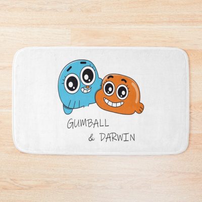 Gumball And Darwin Best Friends Bath Mat