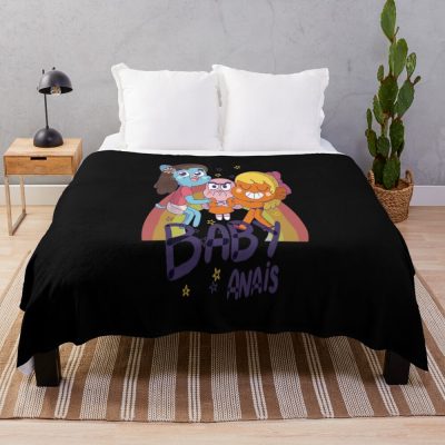 Lover Gifts The Amazing World Of Gumball Cute Gifts Women Throw Blanket