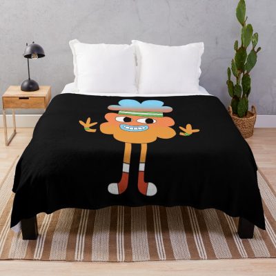 The Amazing World Of Gumball Tobias Wilson Throw Blanket