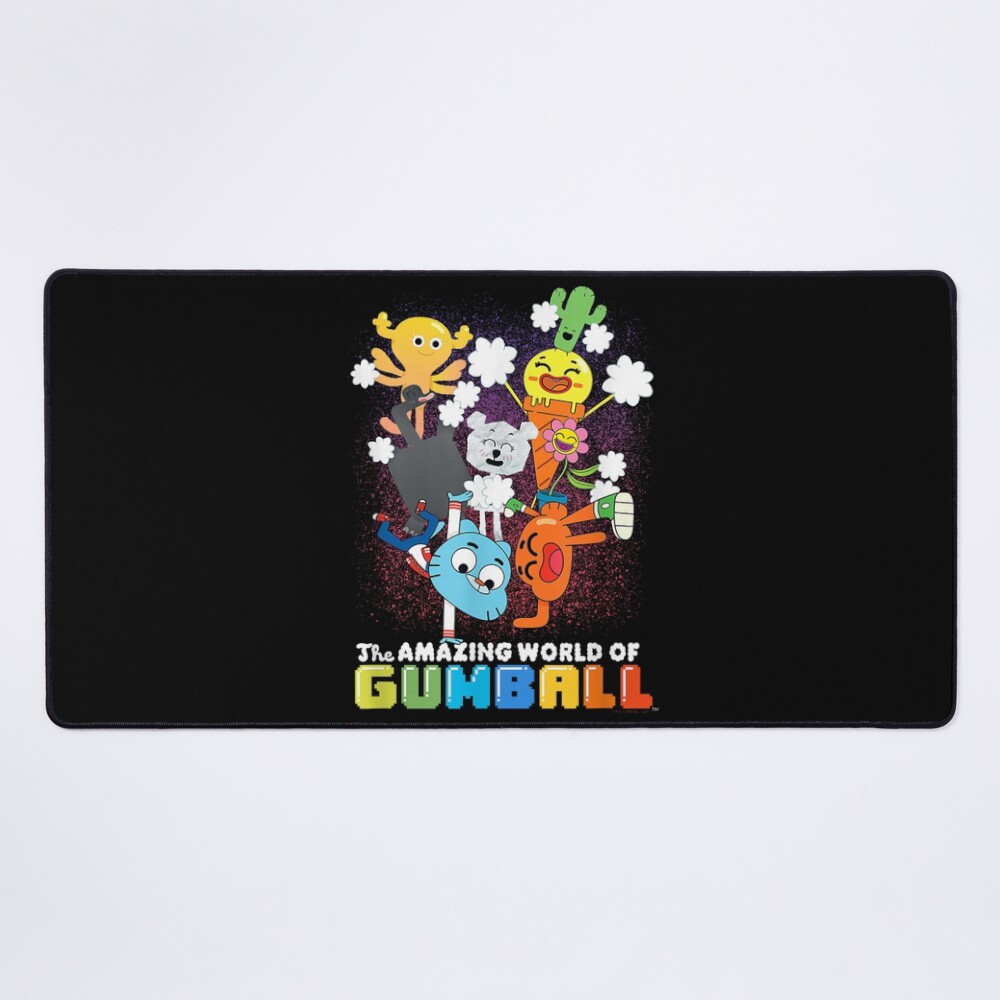 Gumball And Darwin Vibrant Cartoon Crew Mouse Pad