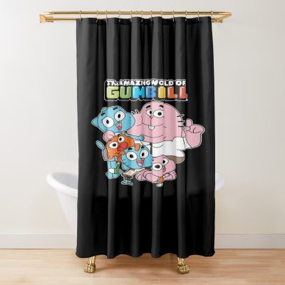 The Amazing World Of Gumball New Shower Curtain