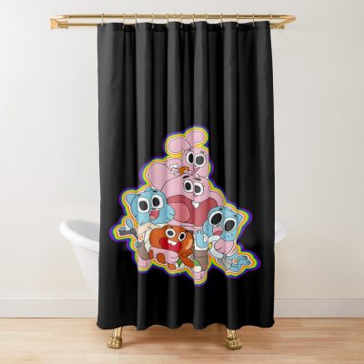 Kids School Cartoon Funny Series Retro Child Comedy Vintage Movie Shower Curtain