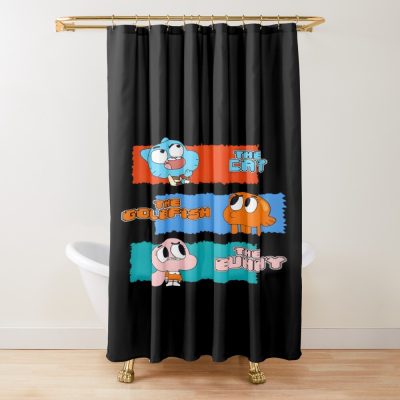 Series Vintage Movie Cartoon Kids Retro Comedy Child Funny School Shower Curtain