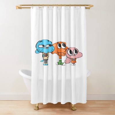 Comedy Series Child School Cartoon Retro Vintage Funny Movie Kids Shower Curtain