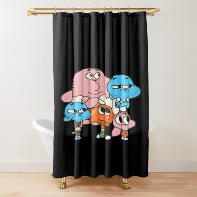 Series Funny Vintage Movie Child School Retro Kids Cartoon Comedy Shower Curtain