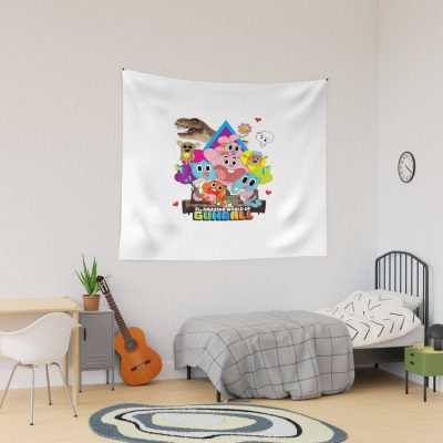 Amazing Cartoon Family Funny Cartoon Fan Art Tapestry