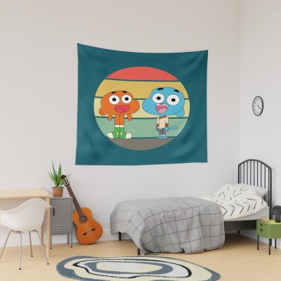 Gumball And Darwin The Amazing World Of Gumball Tapestry
