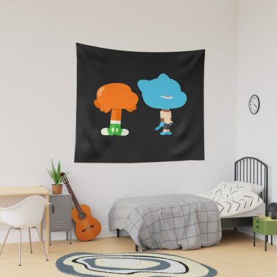 Minimal Gumball And Darwin Tapestry