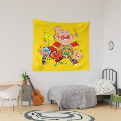 The Band The Amazing World Of Gumball Tapestry