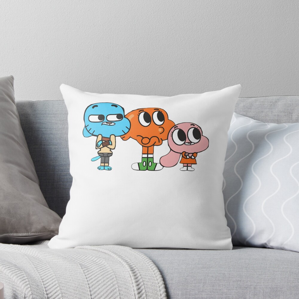 Comedy Series Child School Cartoon Retro Vintage Funny Movie Kids Throw Pillow