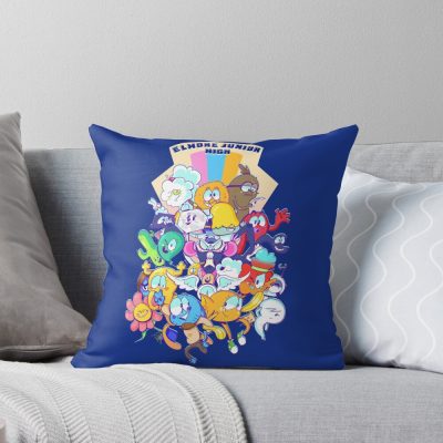 The Amazing World Of Gumball The School Throw Pillow