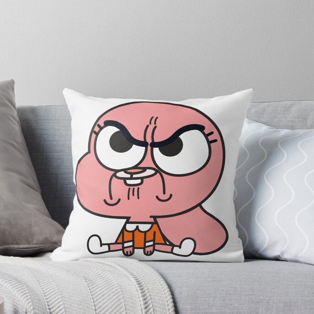 Anais Angry New Throw Pillow