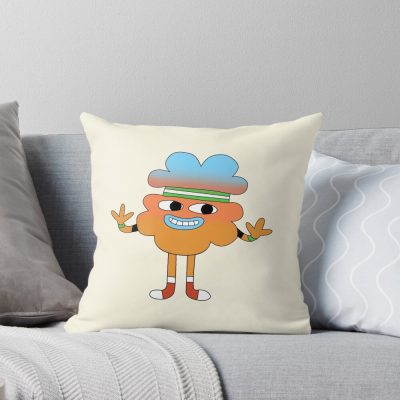 The Amazing World Of Gumball Tobias Wilson Throw Pillow
