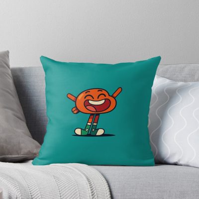 Darwin Watterson Gumball Throw Pillow