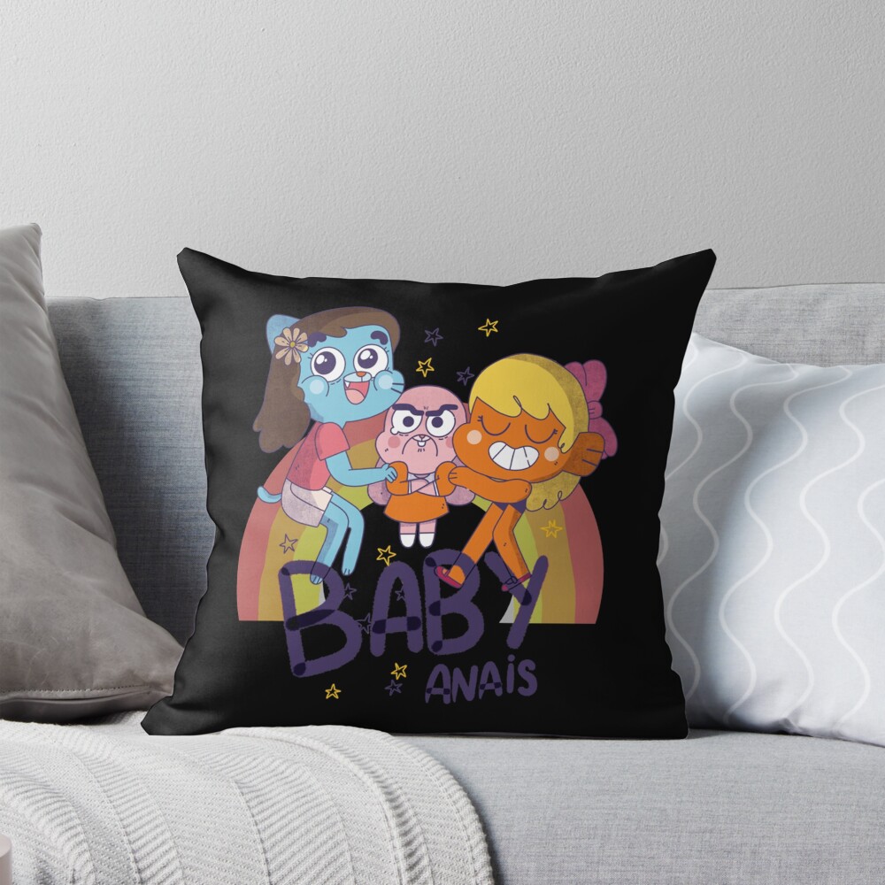 Lover Gifts The Amazing World Of Gumball Cute Gifts Women Throw Pillow