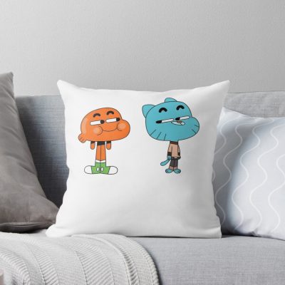 School Vintage Funny Retro Child Comedy Movie Kids Cartoon Series Throw Pillow